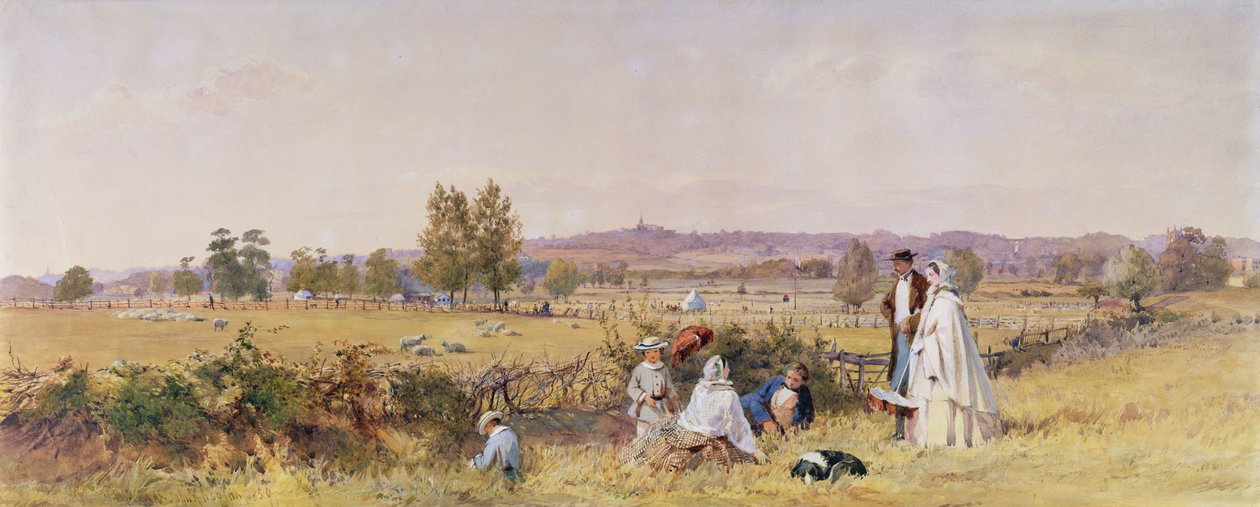 Highgate Upper Holloway-ből, 1859 alkotó: John Absolon