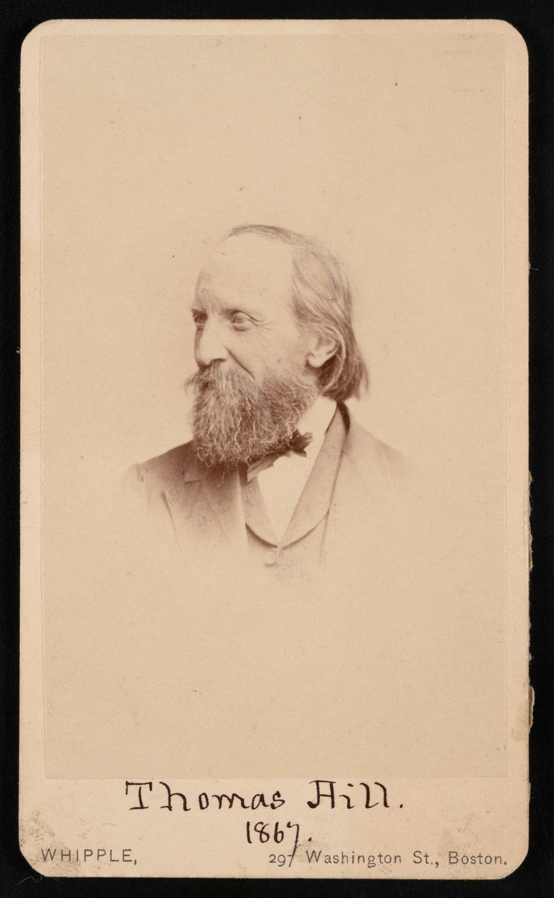 Thomas Hill portréja 1818-1891, 1867. alkotó: John Adams Whipple