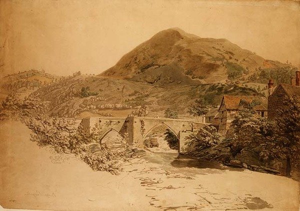 Llangollen hídja alkotó: John Alexander Gresse