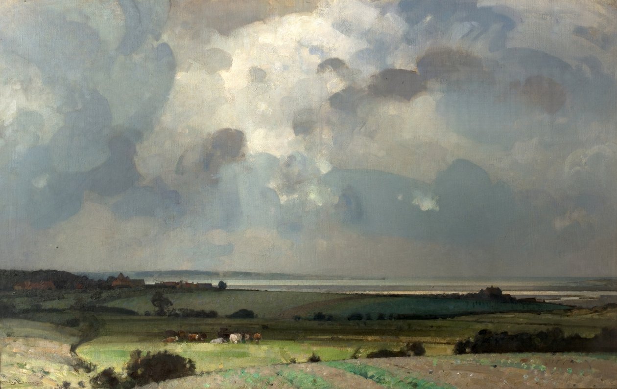 The Estuary, Wells-next-the-Sea, Norfolk alkotó: John Alfred Arnesby Brown