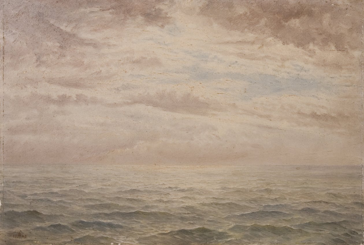Tengeri táj, 1883 alkotó: John Anderson