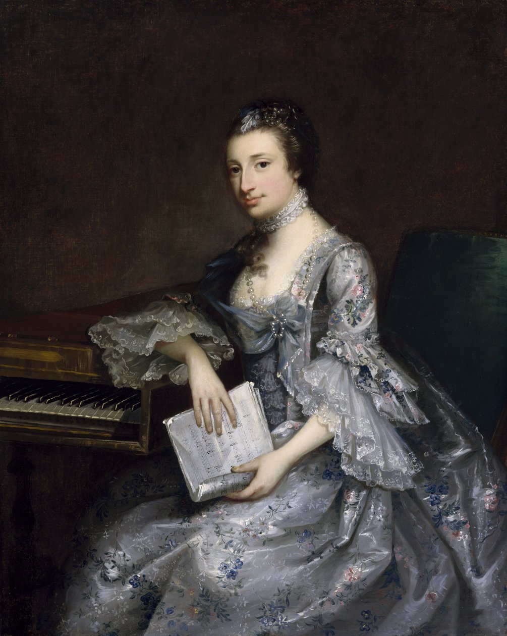 Sarah Harding, 1730-87 alkotó: John Astley