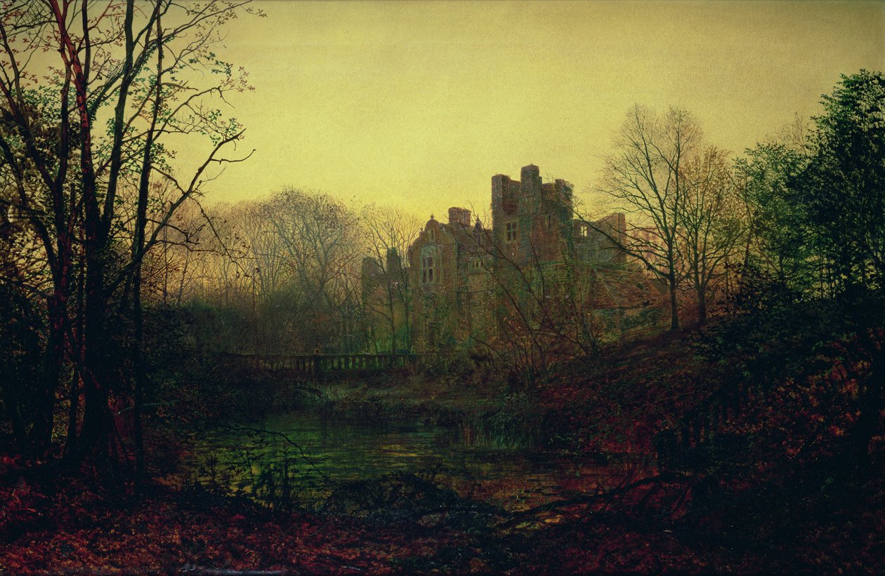Októberi utófény, 1871 alkotó: John Atkinson Grimshaw