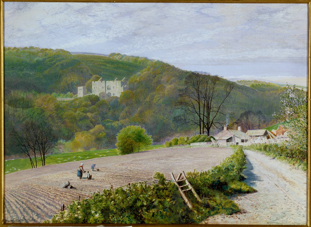Barden Tower of the River Wharfe, Yorkshire alkotó: John Atkinson Grimshaw