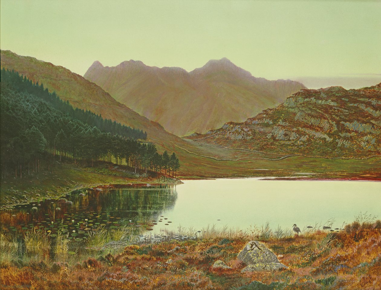 Blea Tarn alkotó: John Atkinson Grimshaw