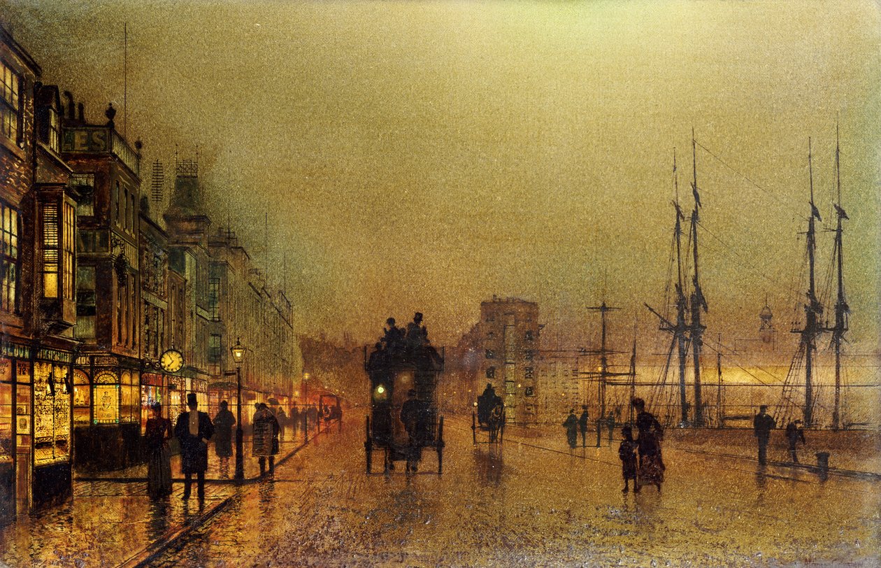Glasgow alkotó: John Atkinson Grimshaw