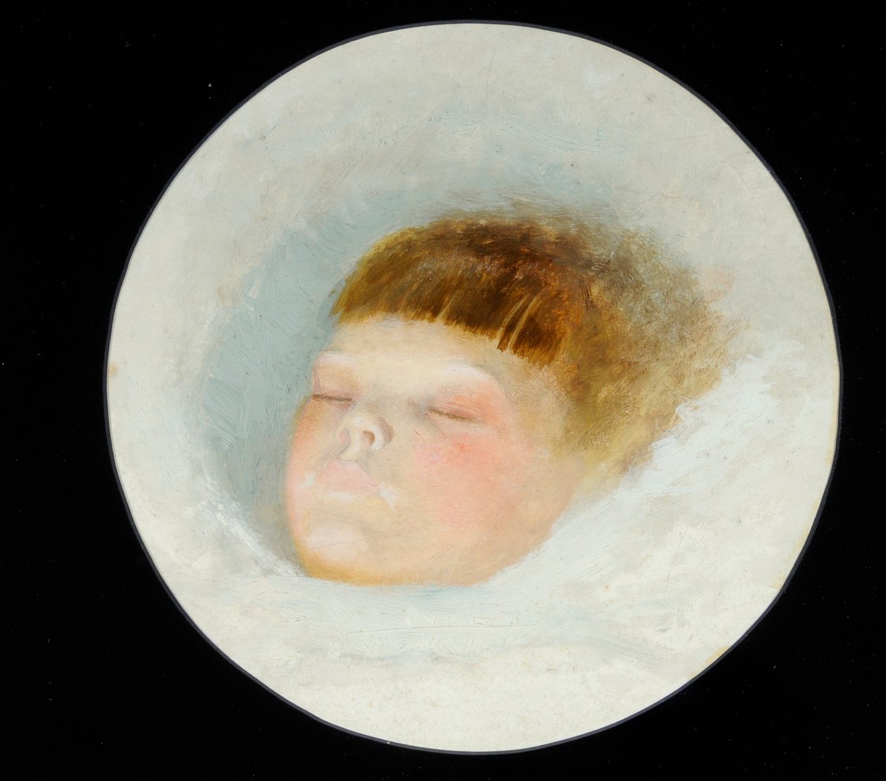 Gertrude Grimshaw vezetője alkotó: John Atkinson Grimshaw