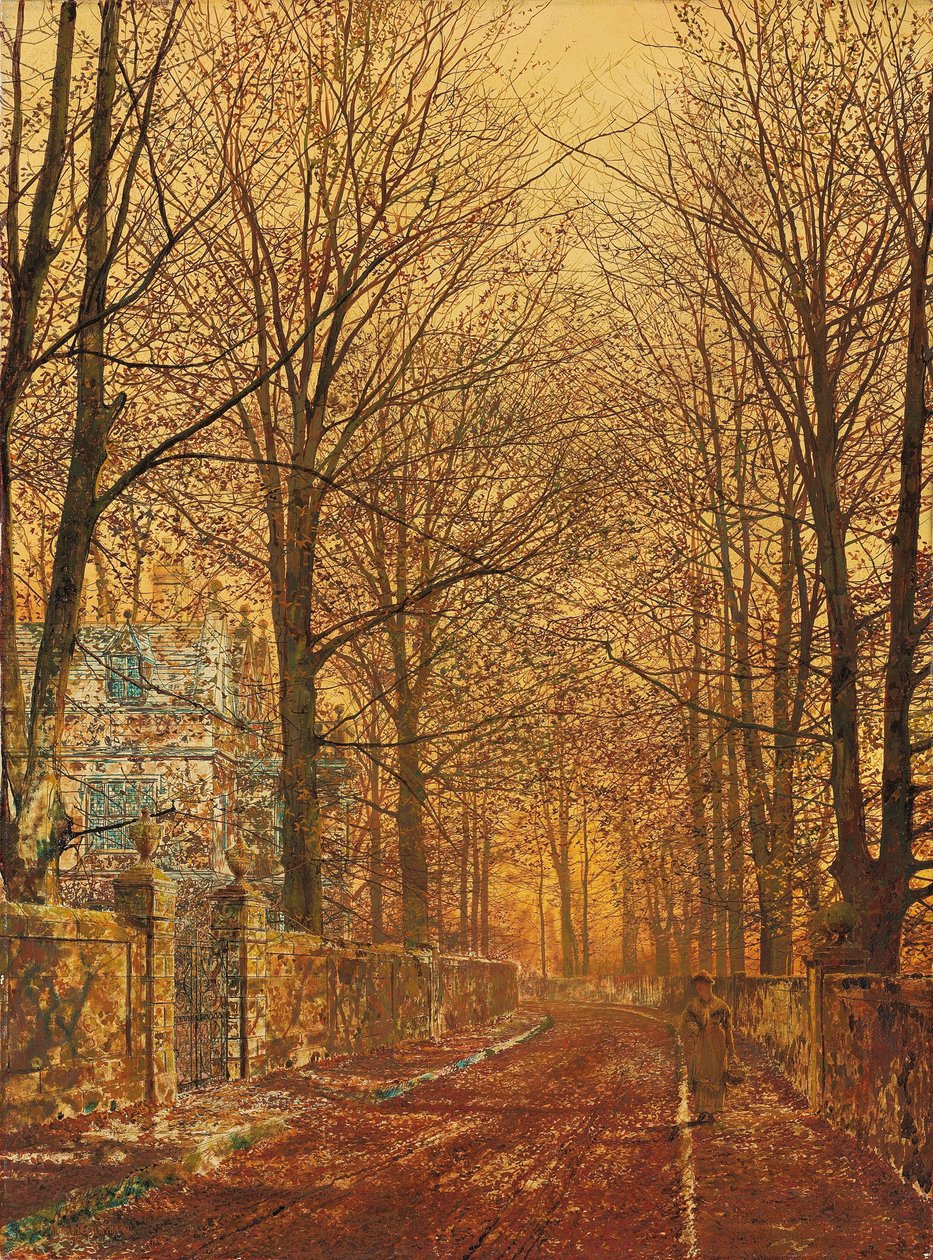 Az arany ókorban alkotó: John Atkinson Grimshaw