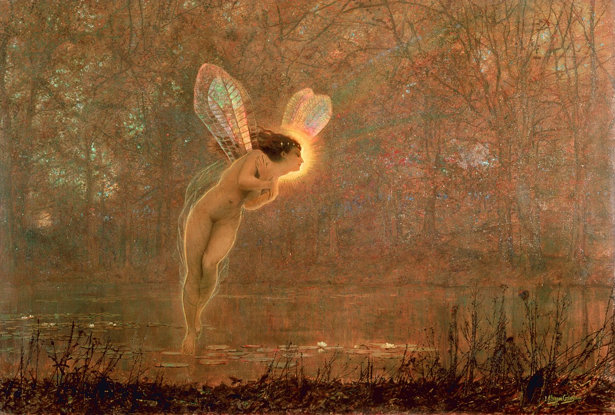 Írisz alkotó: John Atkinson Grimshaw