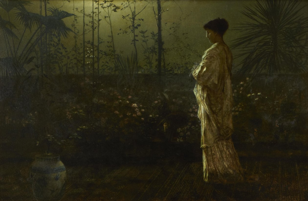 John Atkinson Grimshaw - Éjszakai virrasztás alkotó: John Atkinson Grimshaw