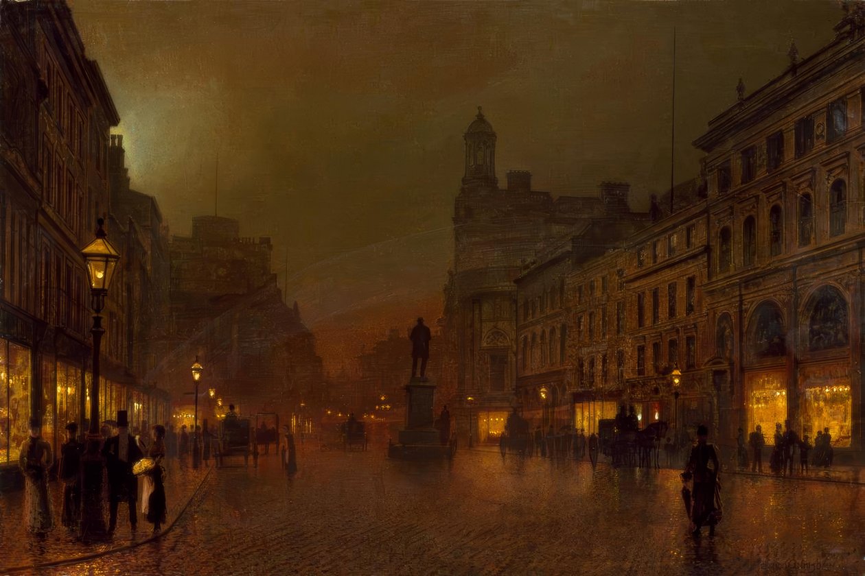 Manchester (Anglia), alkotó: John Atkinson Grimshaw