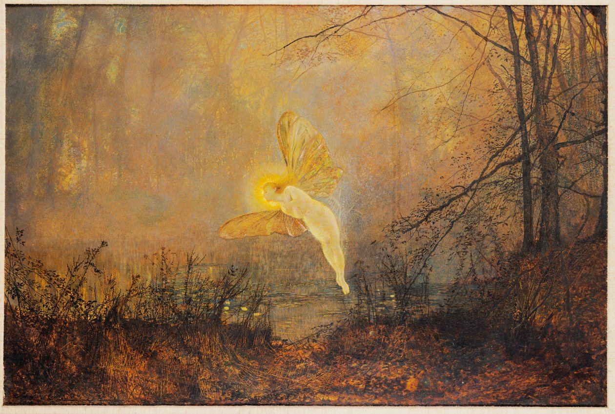 Szentivánéj, vagy „Íris”, 1876 alkotó: John Atkinson Grimshaw