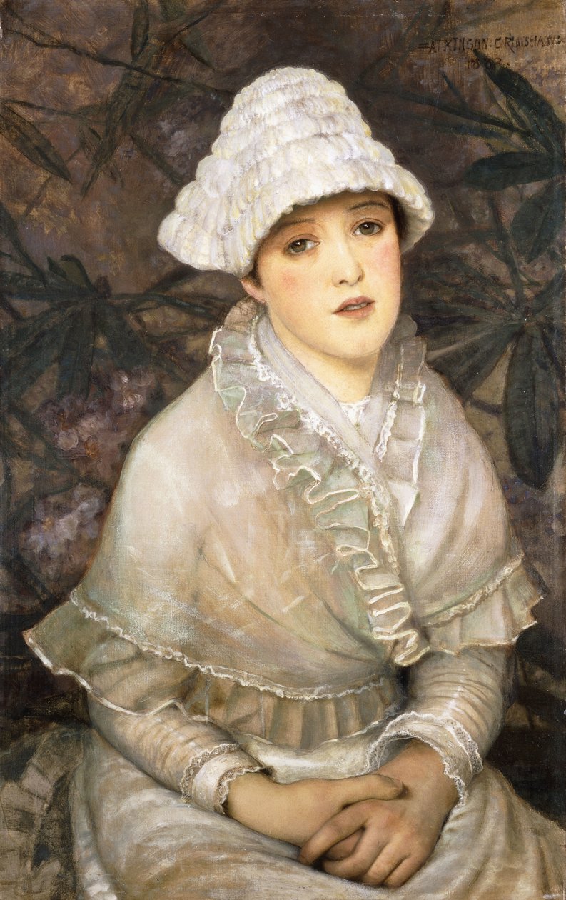 Kis fehér rózsám, 1882 alkotó: John Atkinson Grimshaw