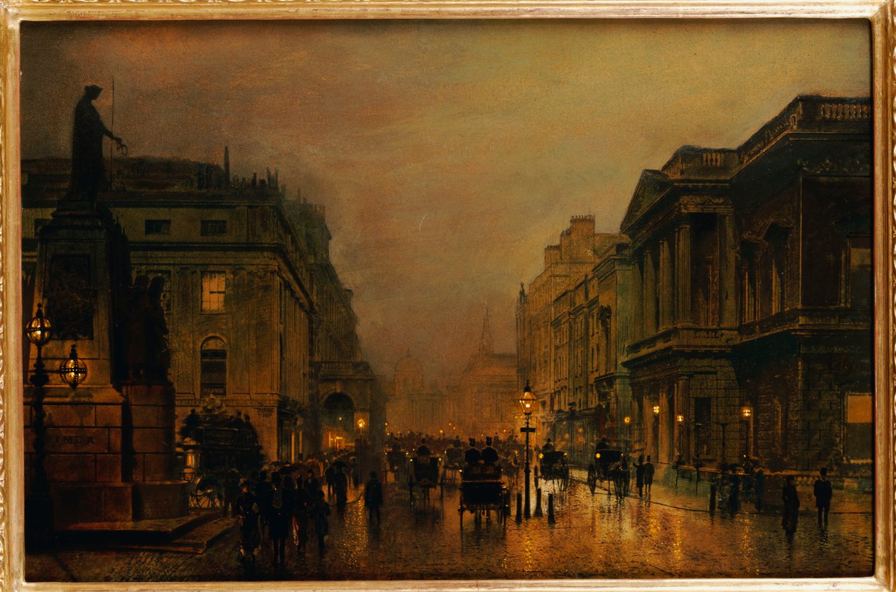 Pall Mall alkotó: John Atkinson Grimshaw