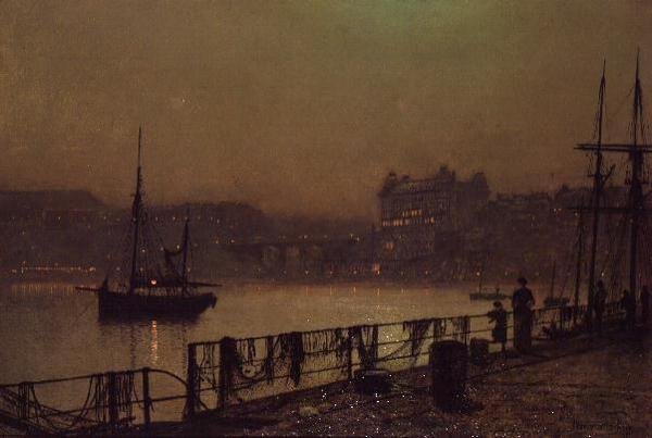 Scarborough alkotó: John Atkinson Grimshaw
