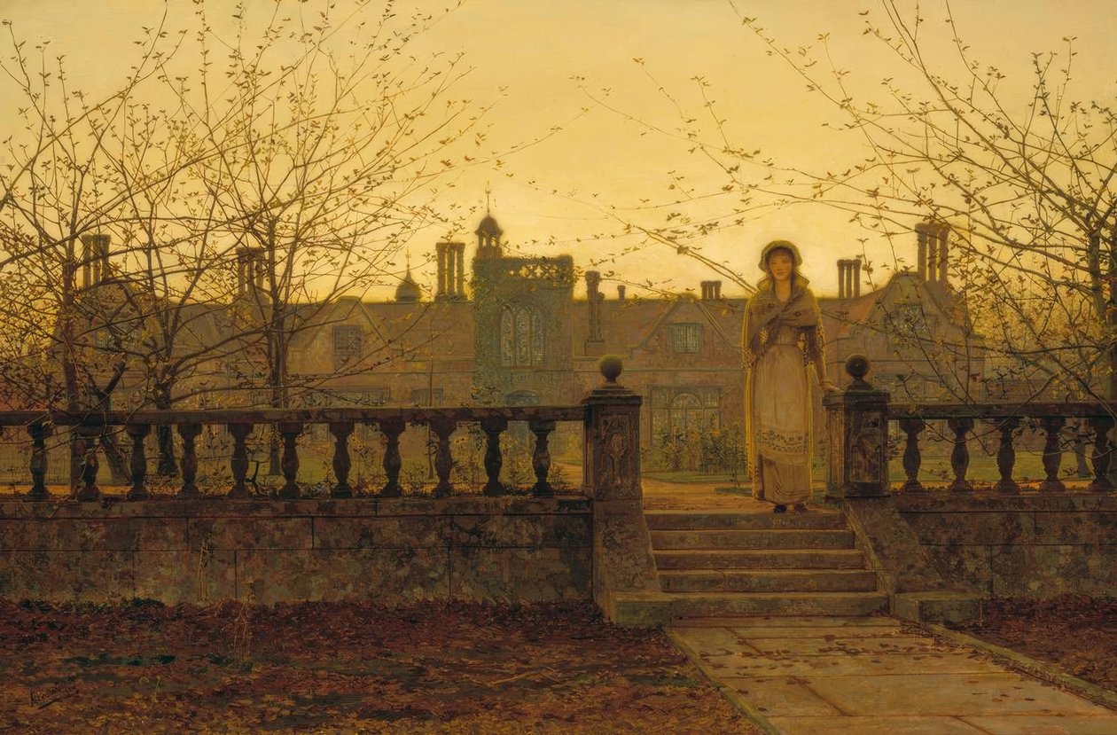 Ye Ladye Bountifulle alkotó: John Atkinson Grimshaw