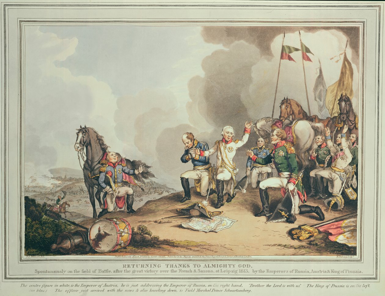 Hála a Mindenható Istennek, 1814 alkotó: John Augustus Atkinson