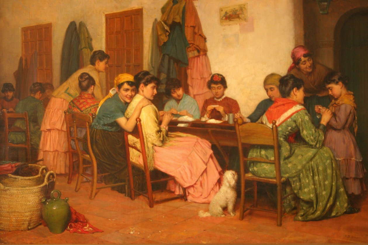 John Bagnold Burgess A cigarettagyárosok 1887 alkotó: John Bagnold Burgess