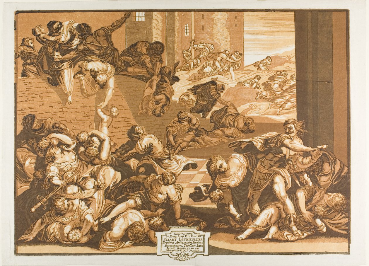 Az ártatlanok mészárlása, az Opera Selectiorából alkotó: John Baptist Jackson