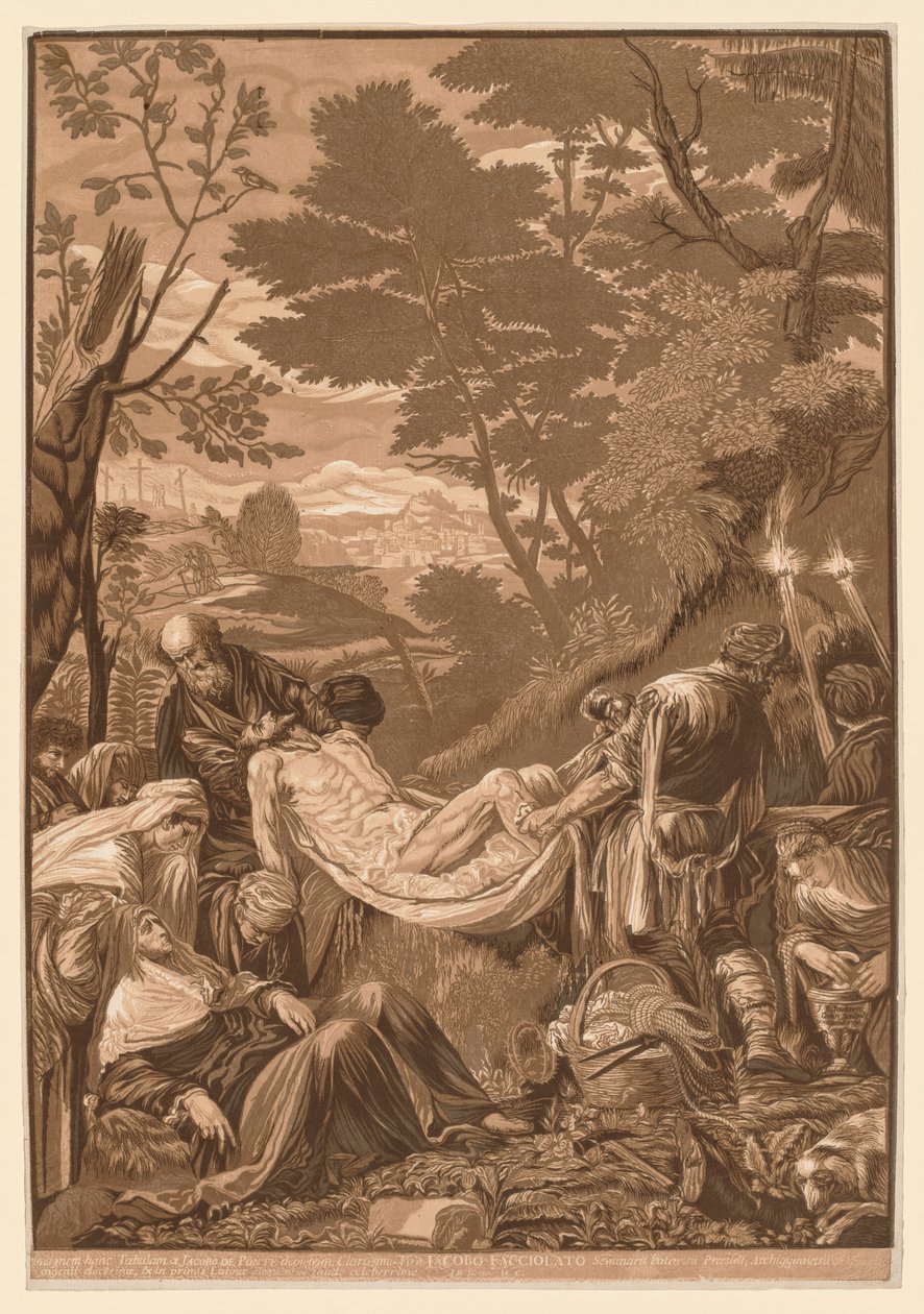 Velencei készlet: Krisztus síremléke alkotó: John Baptist Jackson