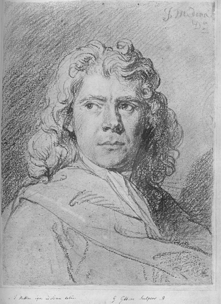 Grinling Gibbons, 17. század vége, 1930. alkotó: John Baptist de Medina
