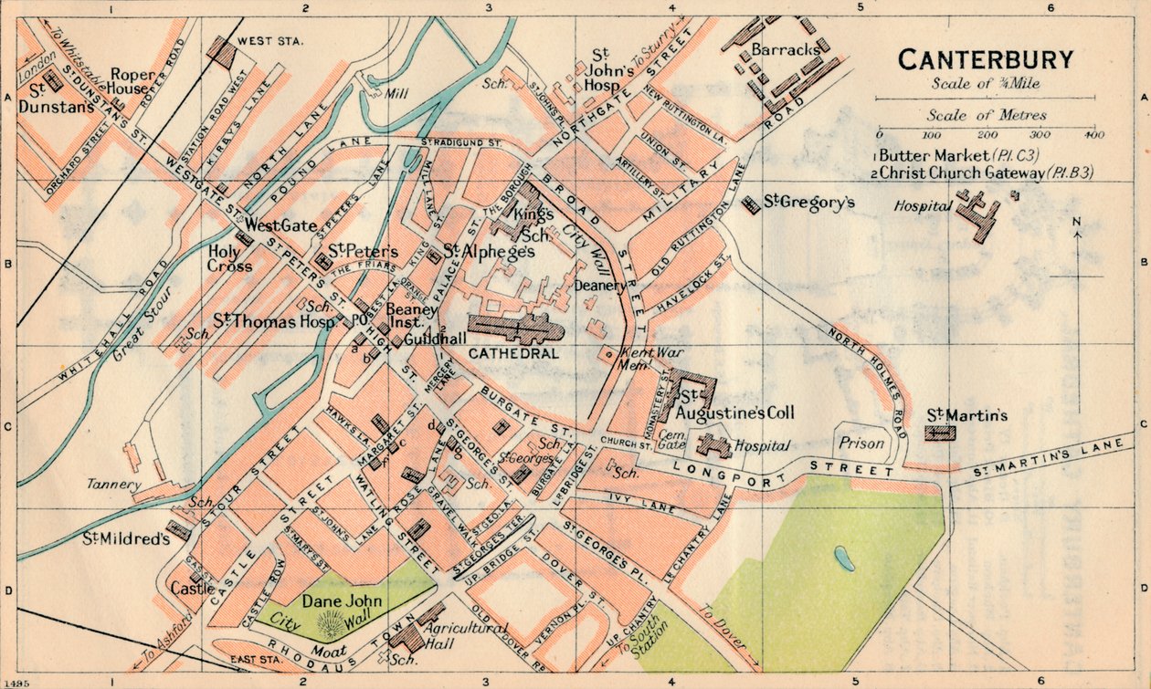 Canterbury, XX. század alkotó: John Bartholomew