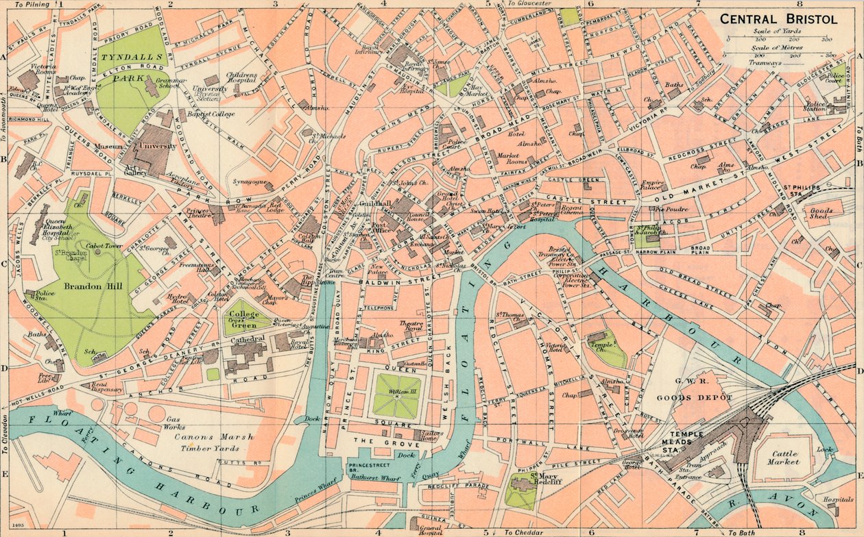 Közép-Bristoli c20. század alkotó: John Bartholomew