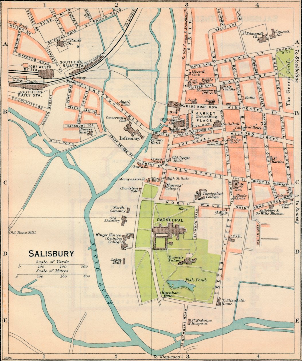Salisbury, 20. század alkotó: John Bartholomew