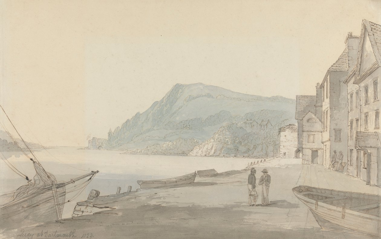 Dartmouth rakpartja alkotó: John Baverstock Knight