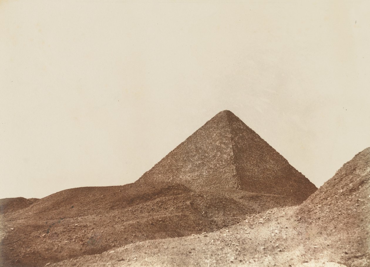 Kheopsz piramis, Gíza,1853-1854 (fotó) alkotó: John Beasley Greene