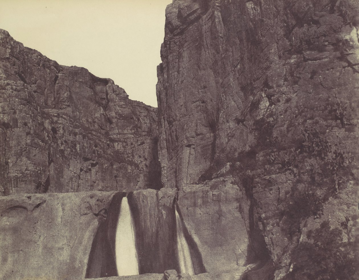 Vízesés, Konstantin, 1856. alkotó: John Beasley Greene