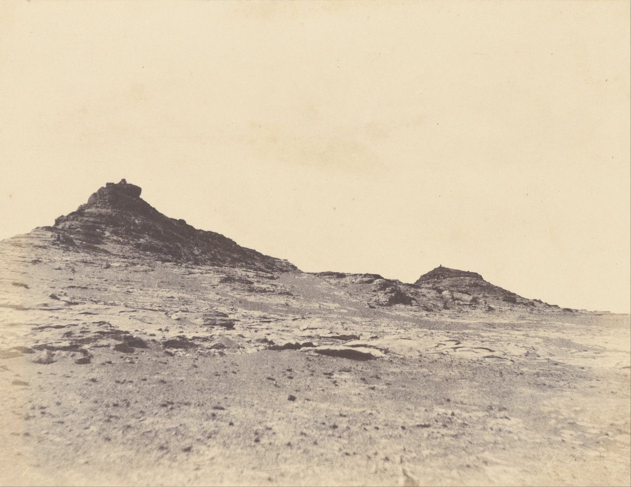 Terepvizsgálatok Gebel Abousir közelében, második szürkehályog alkotó: John Beasly Greene