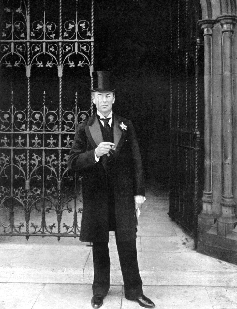 Joseph Chamberlain, brit liberális államférfi, 1905-ben. alkotó: John Benjamin Stone
