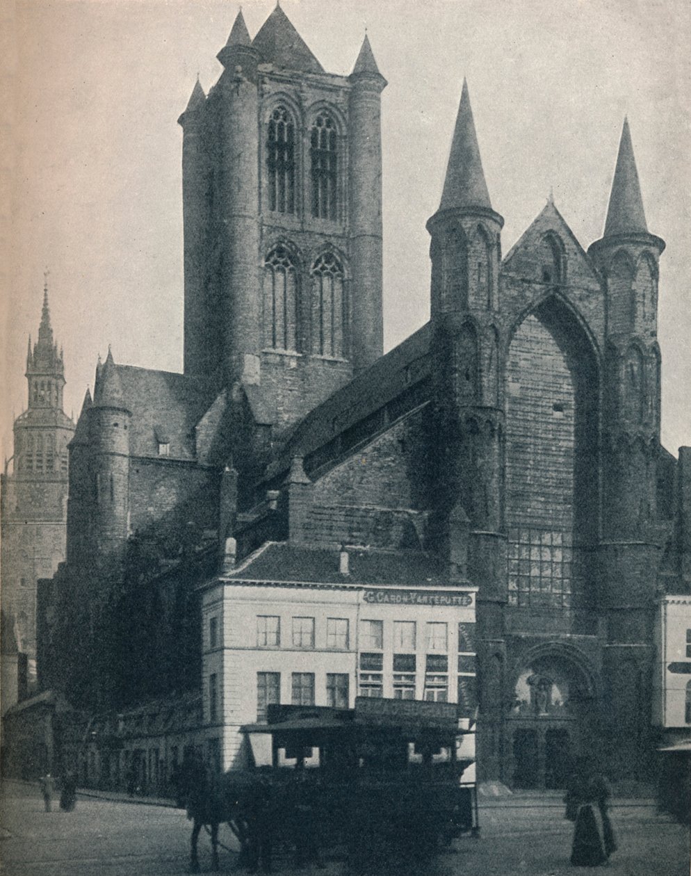 Szent Bavo székesegyház, Gent, Belgium, 1900 1914-1915 alkotó: John Benjamin Stone