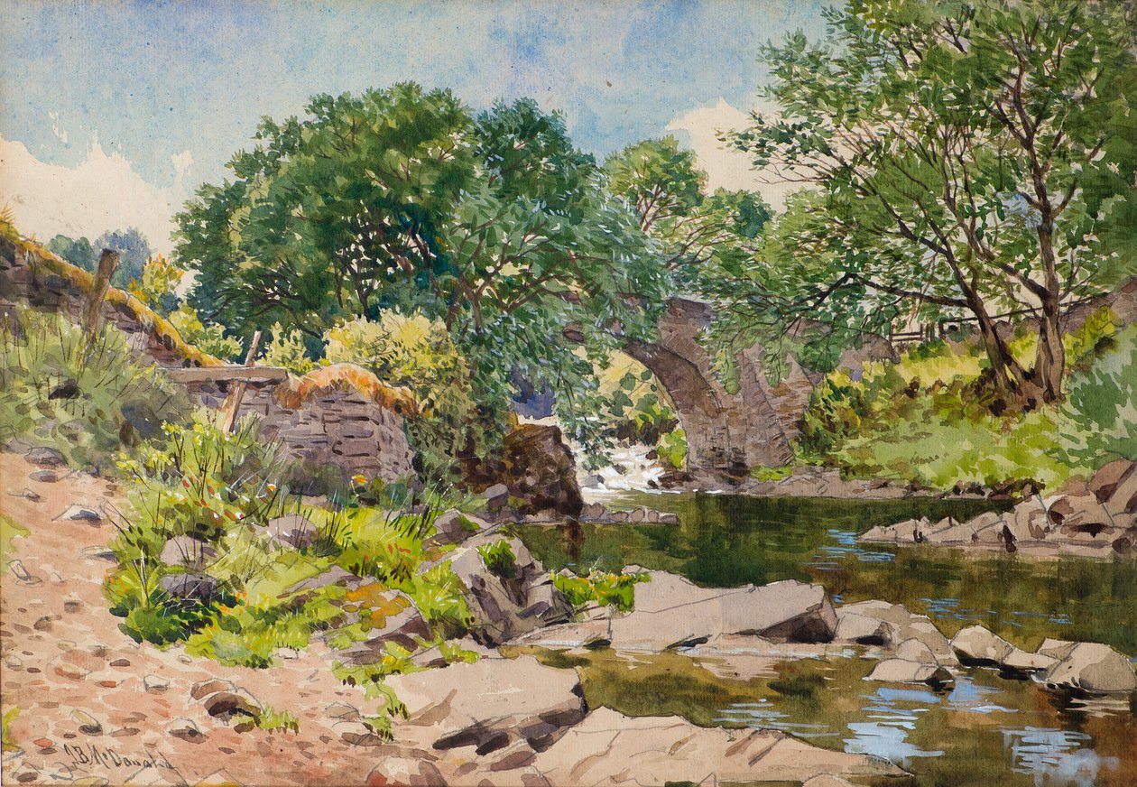 Strathyre hídja alkotó: John Blake MacDonald