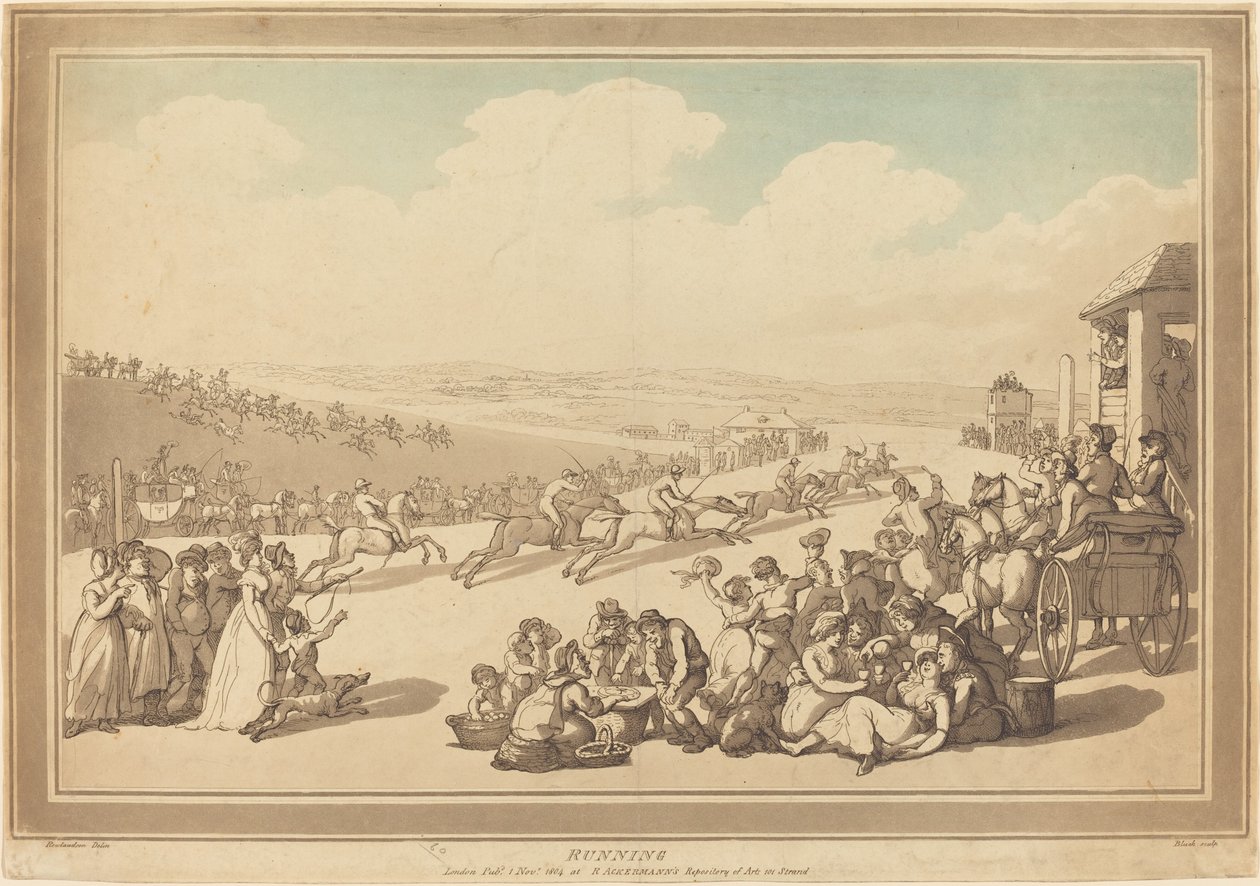 Futó alkotó: John Bluck after Thomas Rowlandson