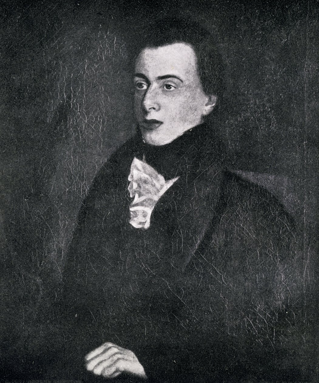George Borrow (1803-81) illusztrációja a „Borrow Selections” című könyvből, 1928-ban alkotó: John Borrow