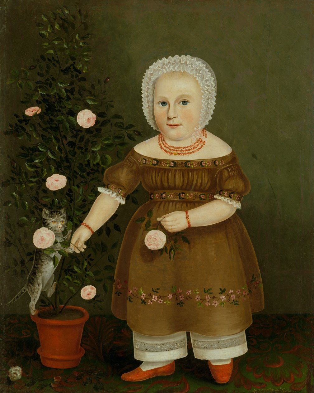 Emma Homan, kb. 1844. alkotó: John Bradley