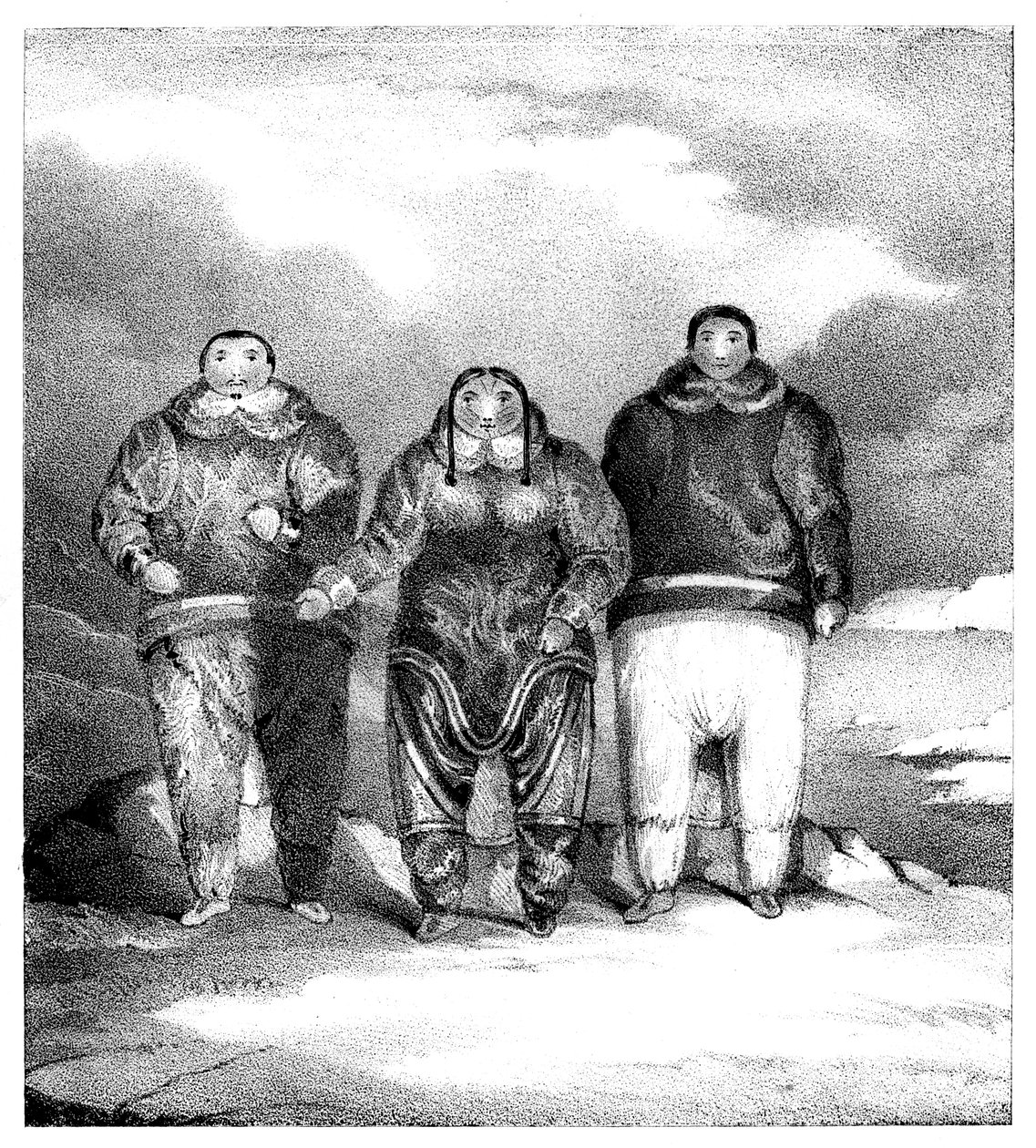Poyettak, Kakikagiu, Aknalua, early 19th century. alkotó: John Brandard