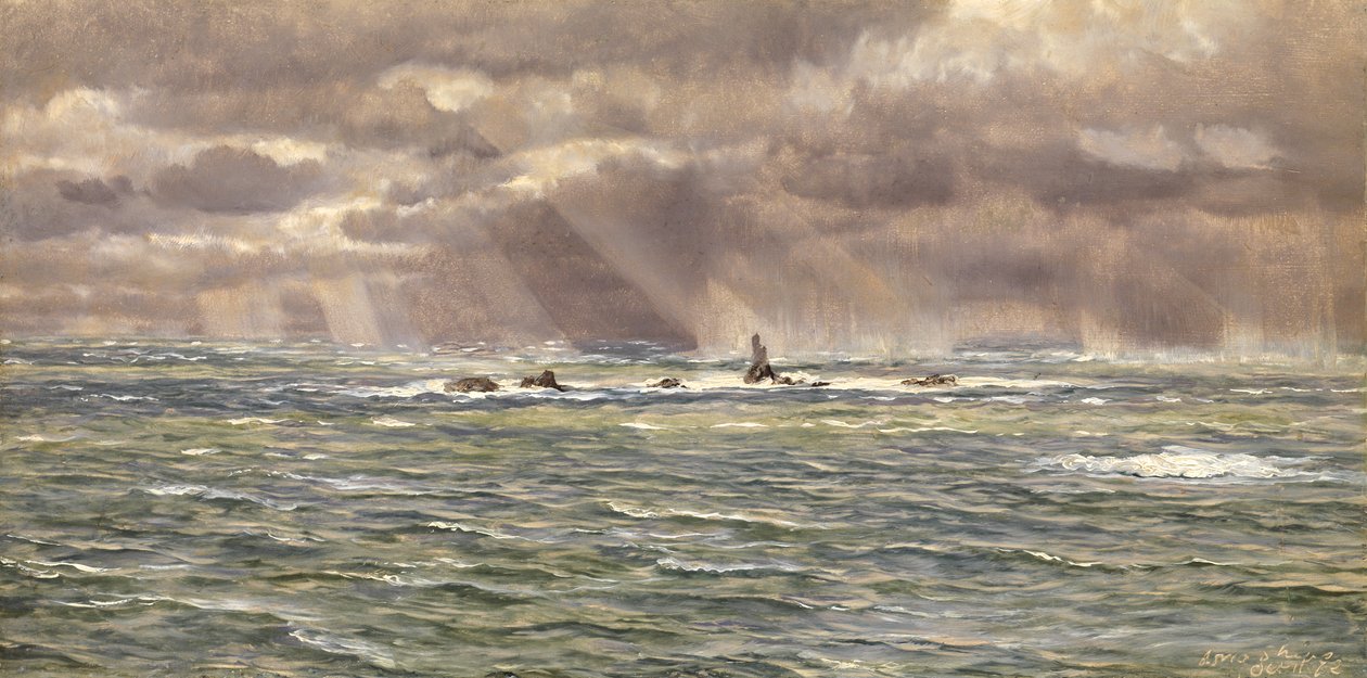 Longships, 1872 alkotó: John Brett