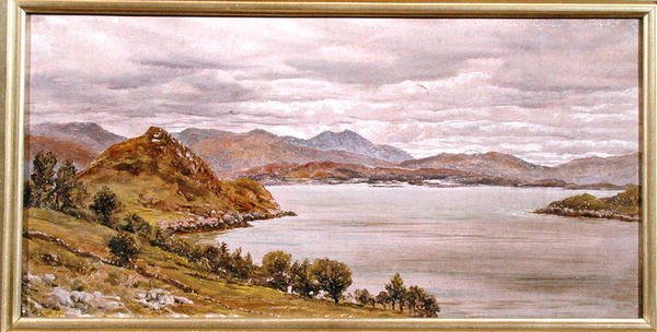 Kinézve a Loch Corrie-ból, 1885. augusztus 27. (olaj, vászon) alkotó: John Brett