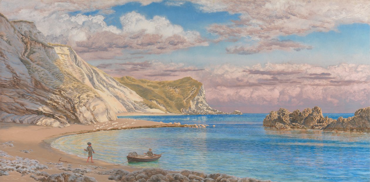 Man of War Rocks, Dorset partja alkotó: John Brett