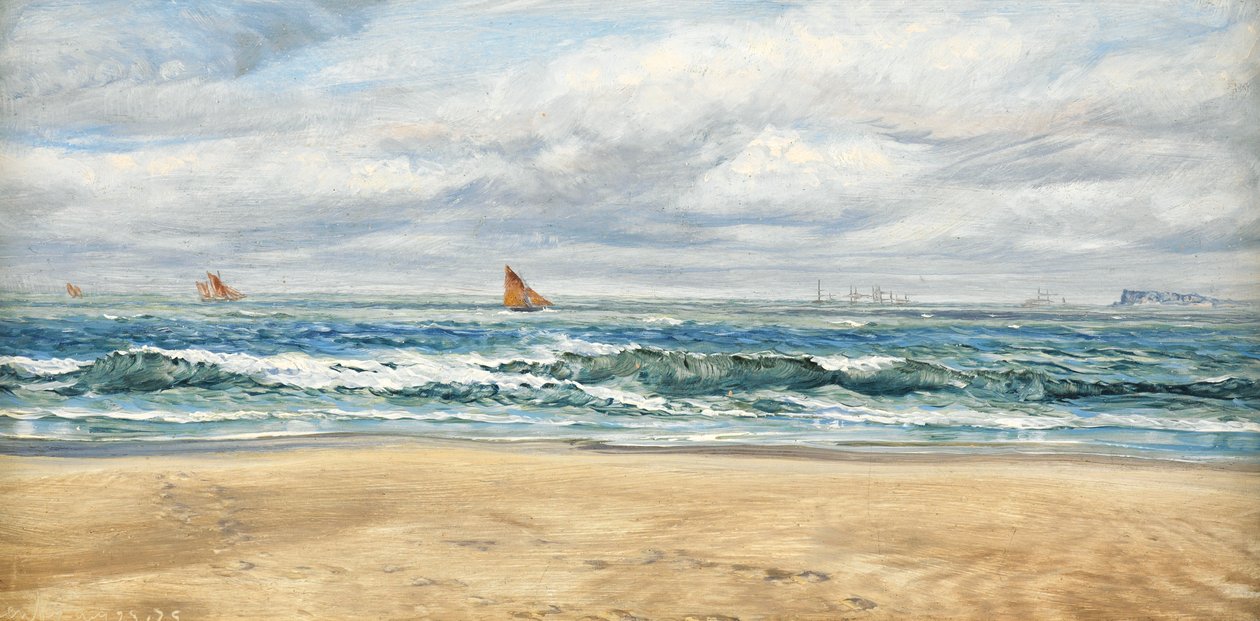 Tenby, 1879 alkotó: John Brett