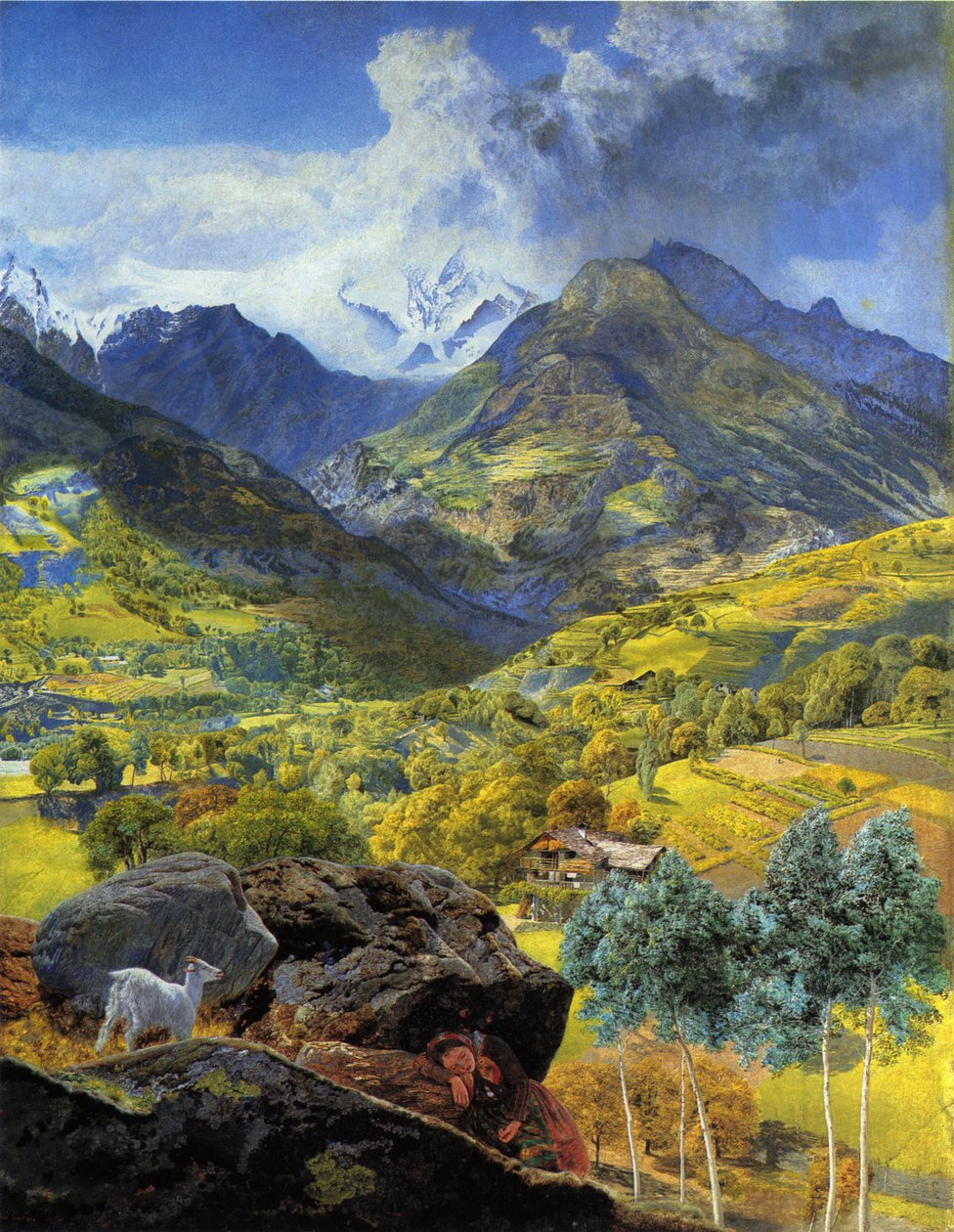 Aosta-völgy alkotó: John Brett