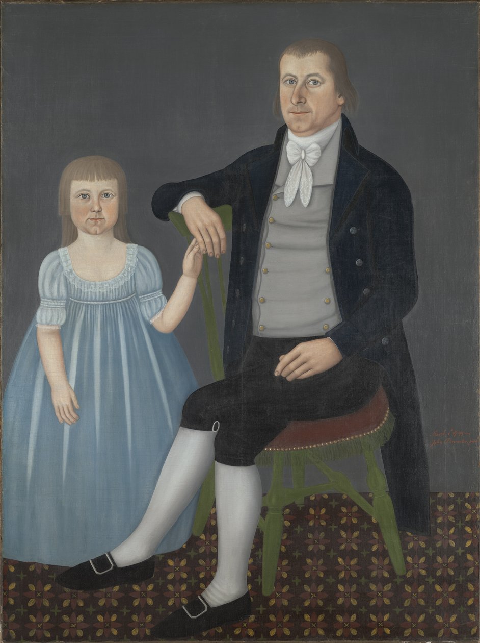 Comfort Starr Mygatt és Lucy Mygatt, 1799 alkotó: John Brewster