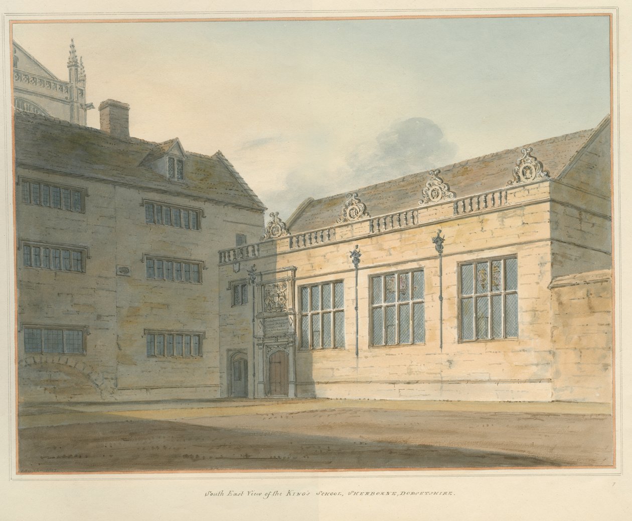 Dorset – Sherborne – A király iskolája alkotó: John Buckler
