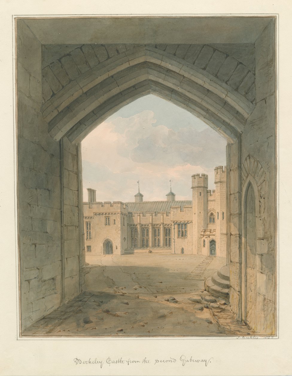 Gloucestershire – Berkeley kastély alkotó: John Buckler