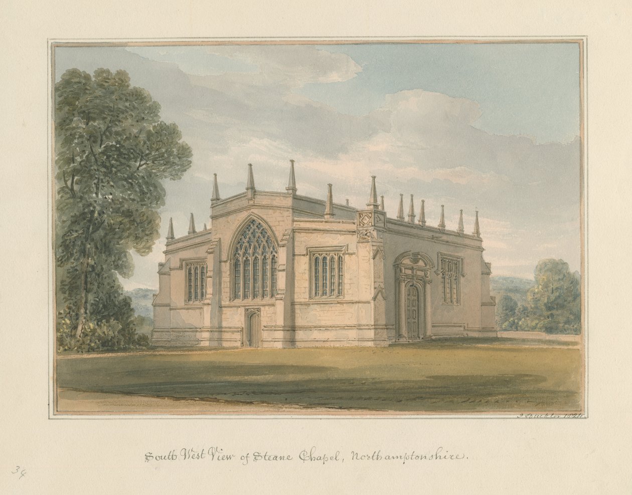 Northamptonshire – Steane kápolna alkotó: John Buckler