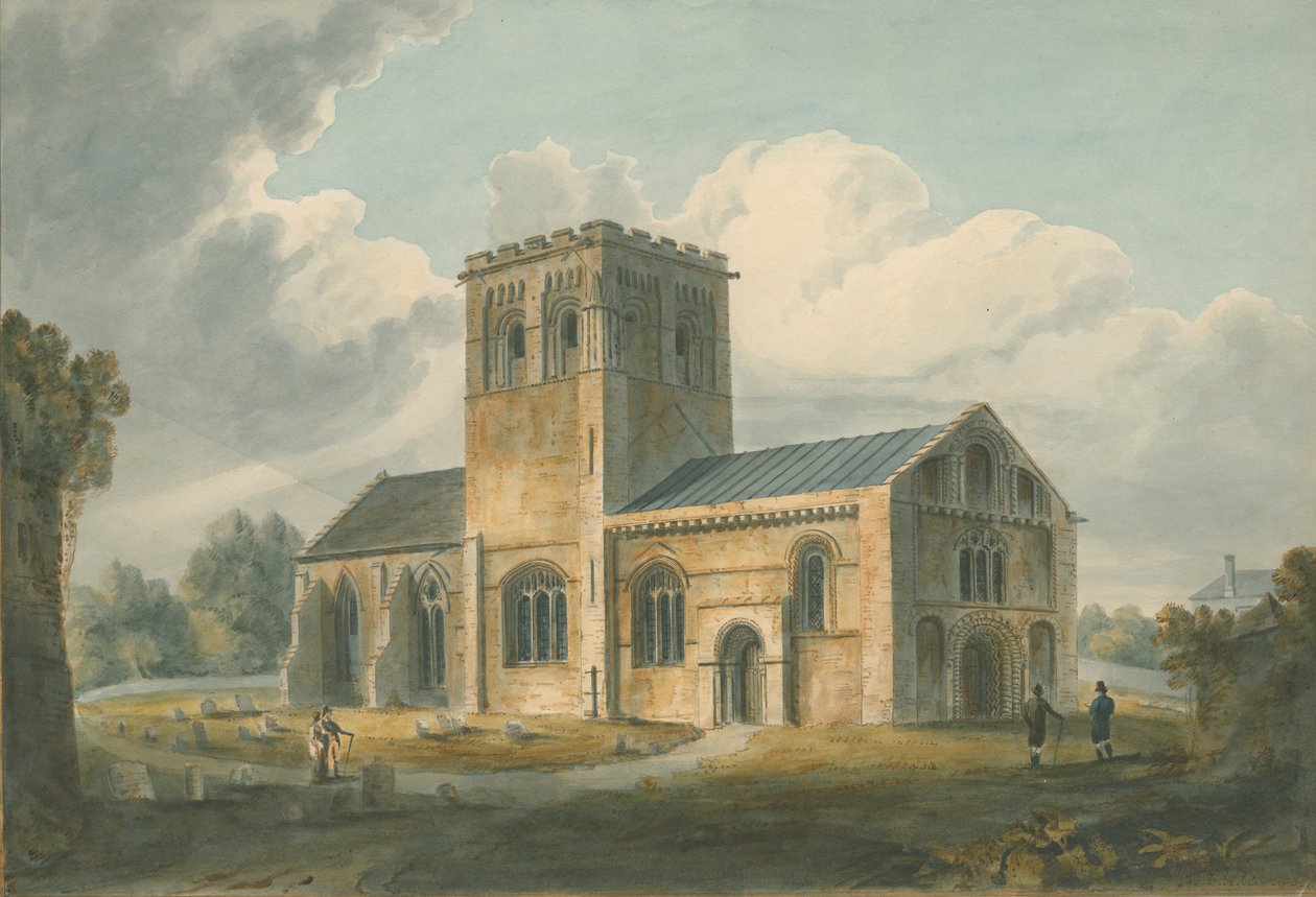 Oxfordshire – Meofley templom, 1802 alkotó: John Buckler