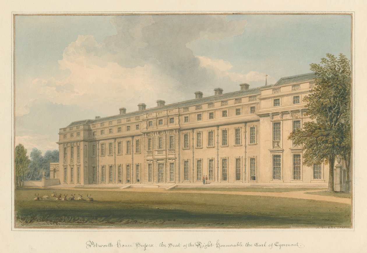 Sussex - Petworth House alkotó: John Buckler